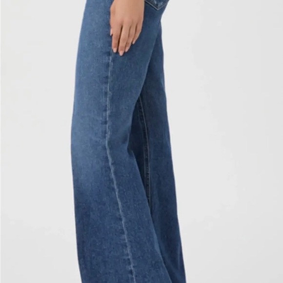 PAIGE Dark Blue Flare Jeans - Picture 3 of 7